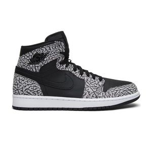 The Nike Air Jordan 1 Retro High 'Black Elephant' men’s size 9 like new